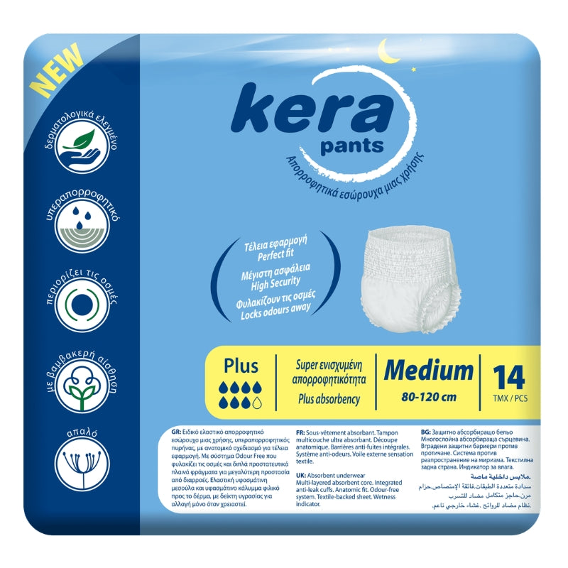 Kera Pants Plus - Slip absorbant - 14 pièces