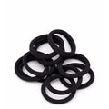 Élastiques à cheveux noirs - Lot de 12