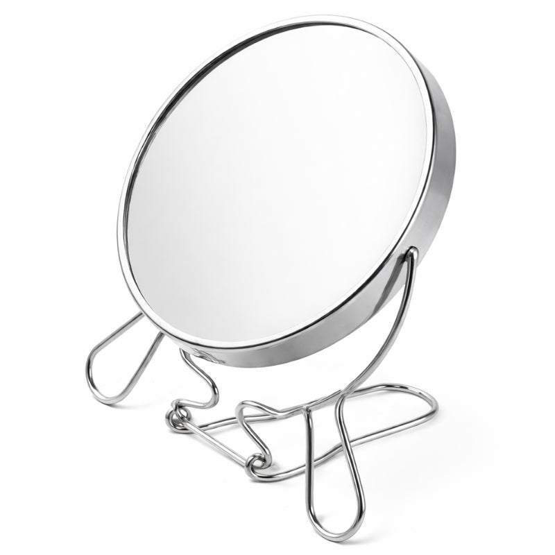 Miroir double face sur pied
