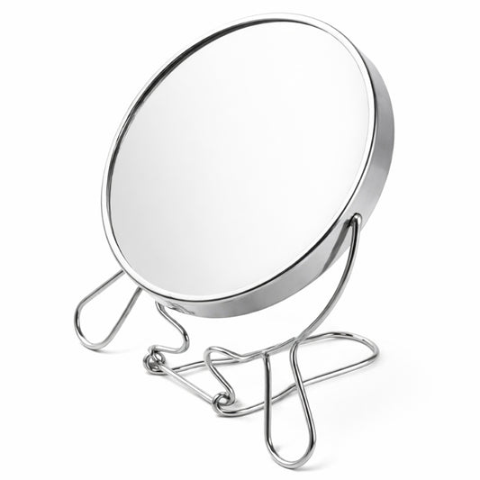 Miroir double face sur pied
