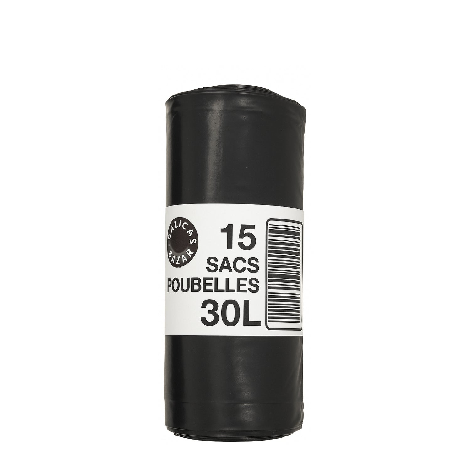 Sacs poubelle 30 L – rouleau de 15