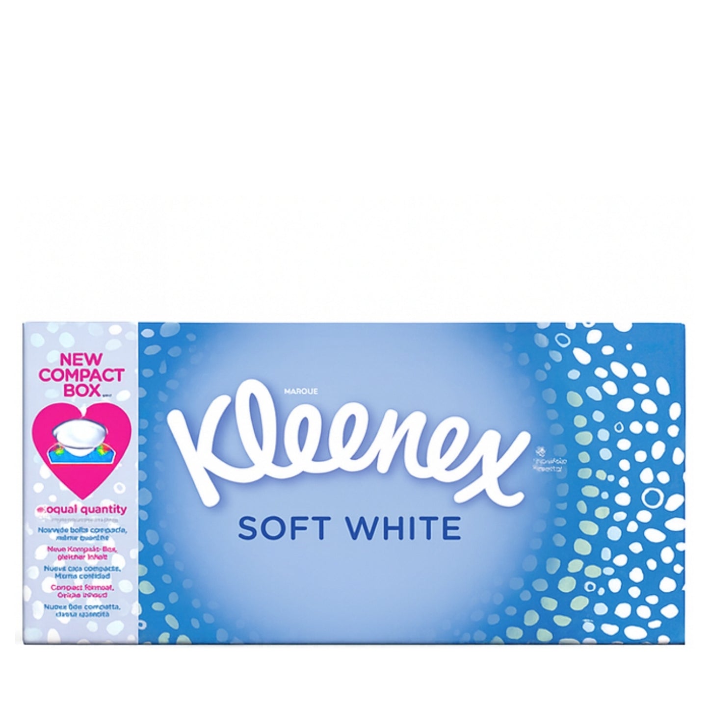 Mouchoirs Kleenex Soft White (boîte compacte)