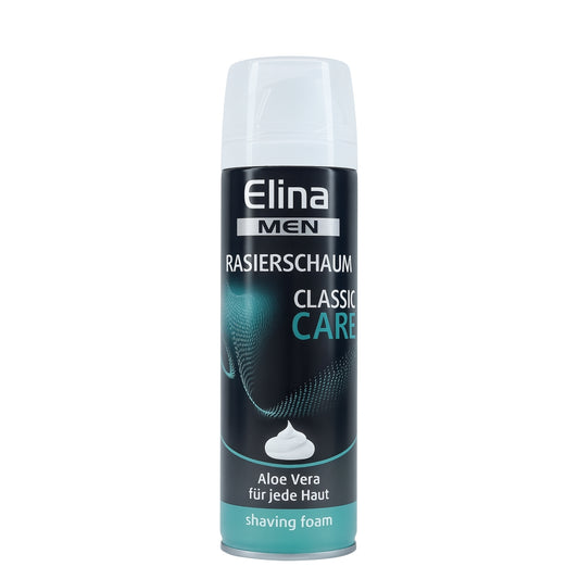 Mousse à raser Elina men Classic Care - 200ml