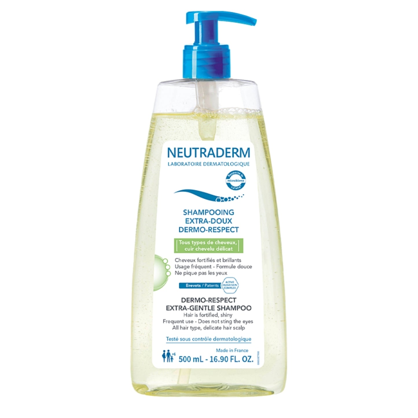 Shampoing Neutraderm extra-doux dermo-respect - 500ml