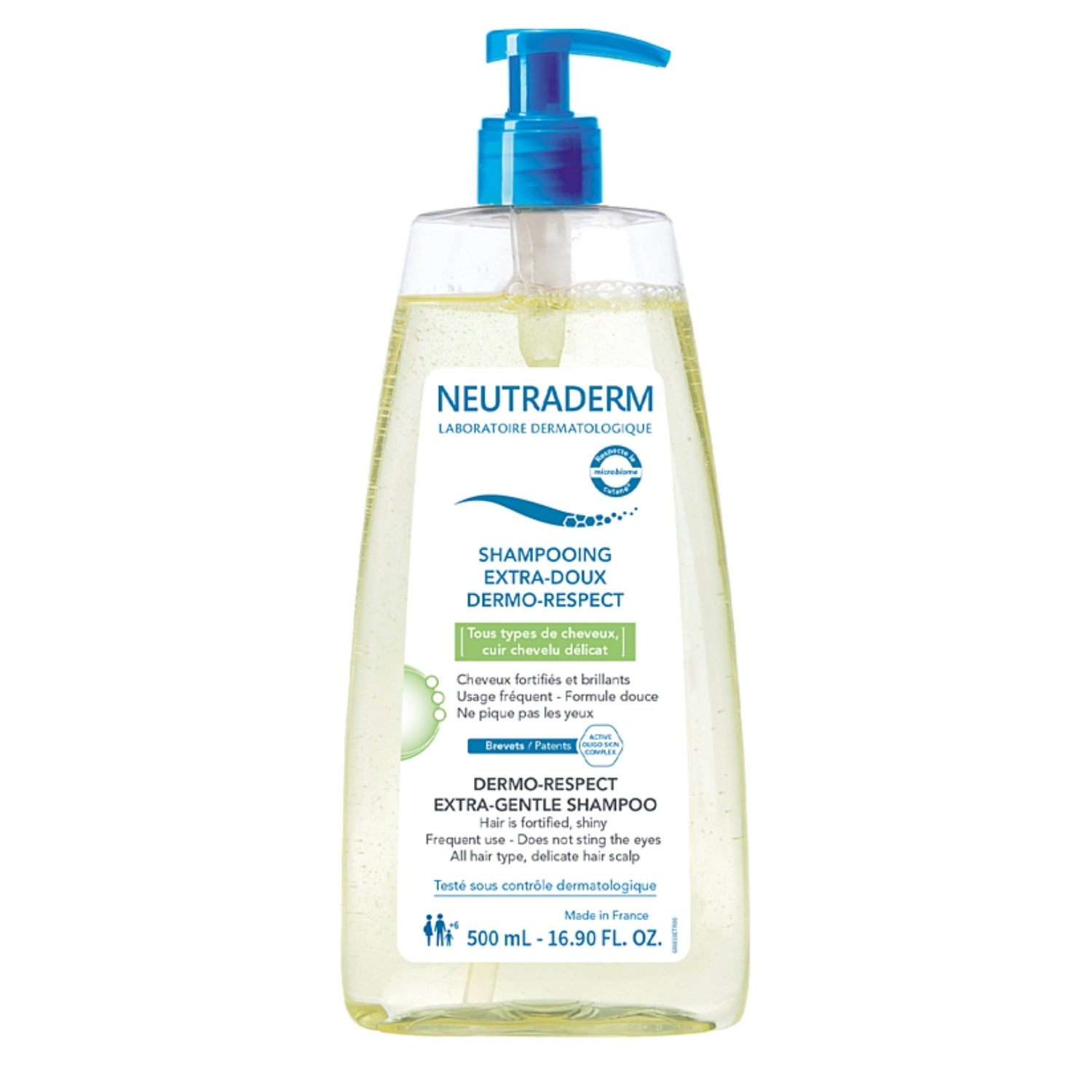 Shampoing Neutraderm extra-doux dermo-respect - 500ml
