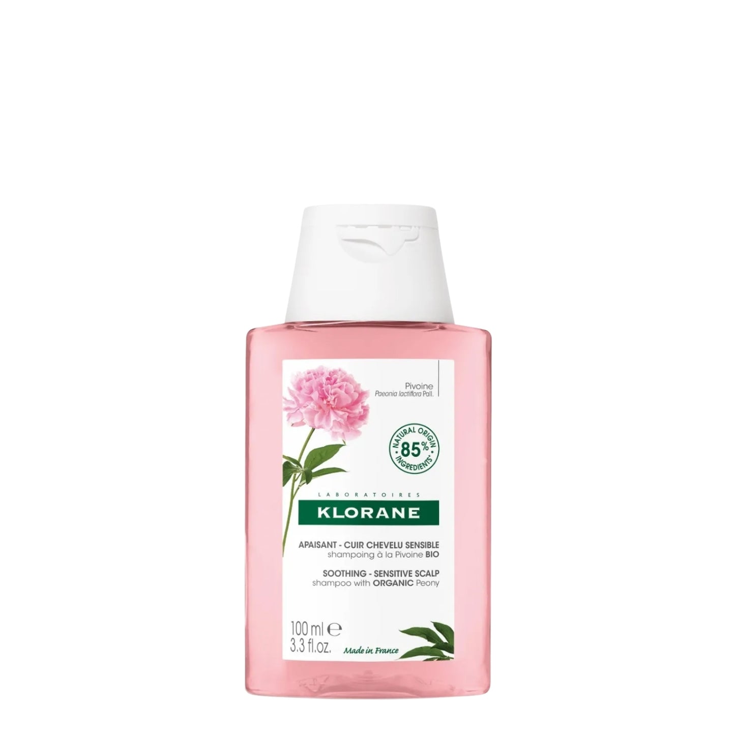 Shampoing KLORANE apaisant anti-irritant cheveux sensibles - 100ml