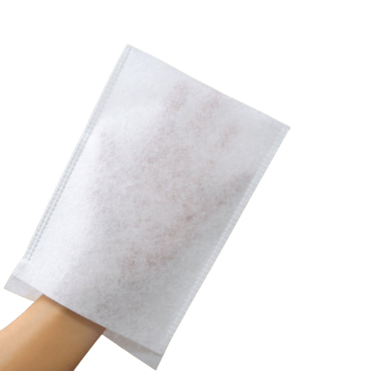 Gant de toilette jetable non tissé absorbant - (boîte de 50)