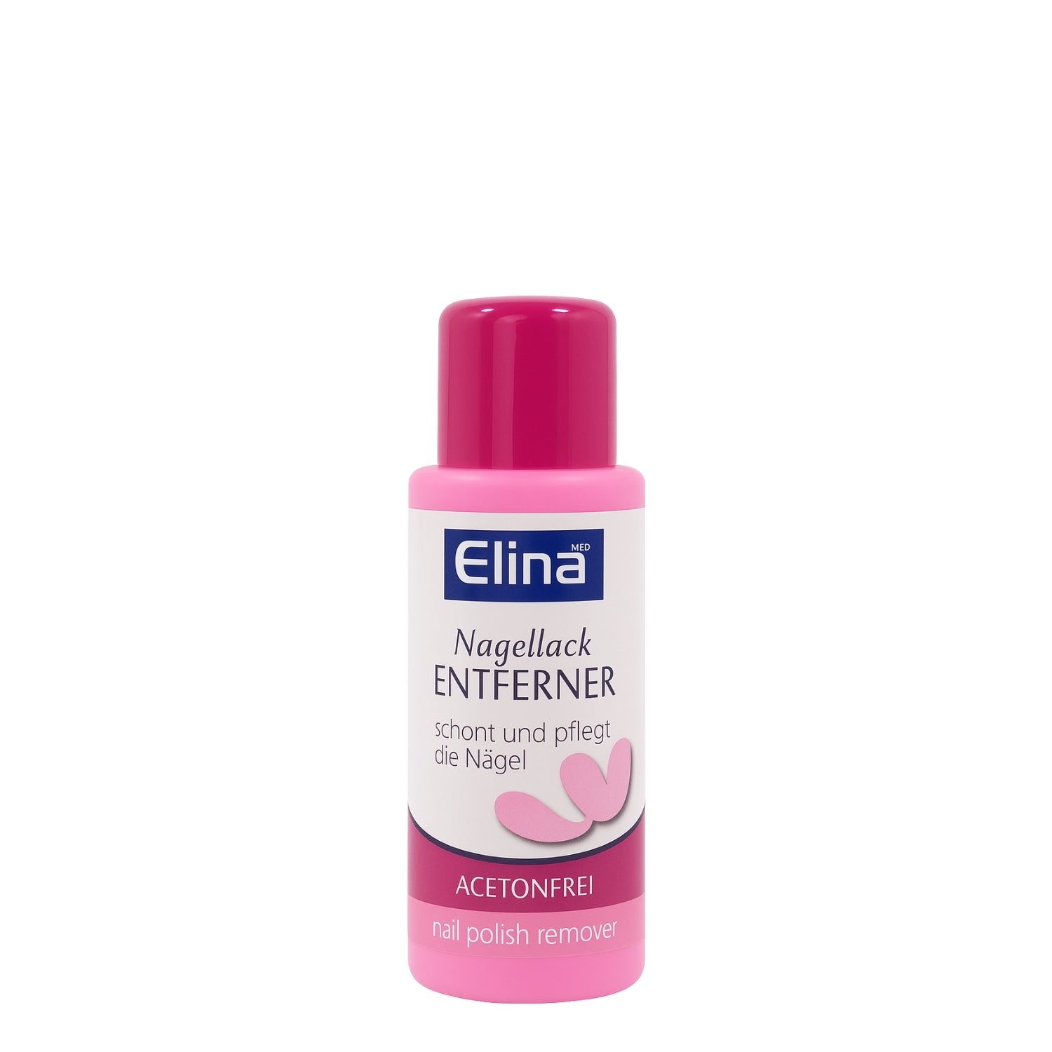 Dissolvant pour vernis à ongles Elina Med sans acétone - 100ml